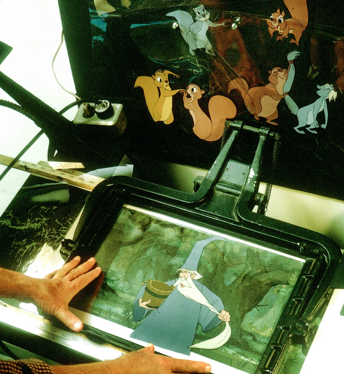Photographing Cell For 'The Sword & The Stone' | Getty Editorial Use
