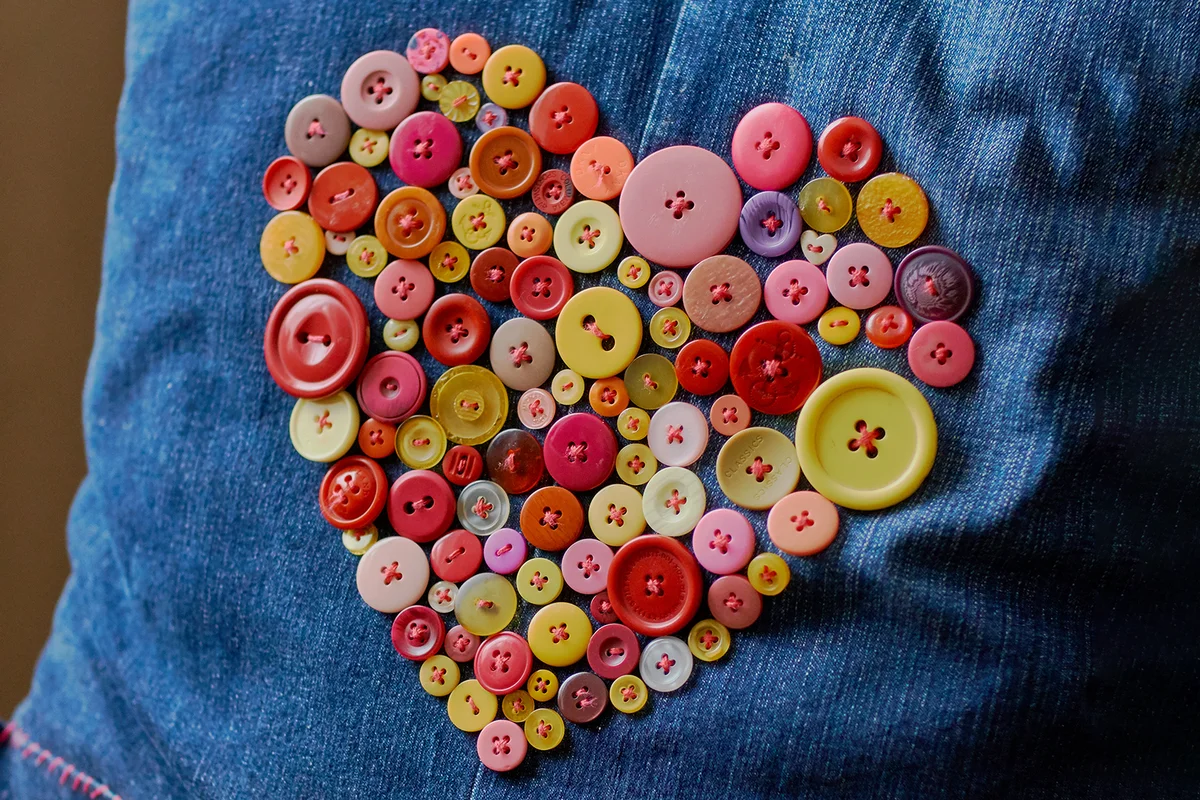 Upcycled Denim Pillow