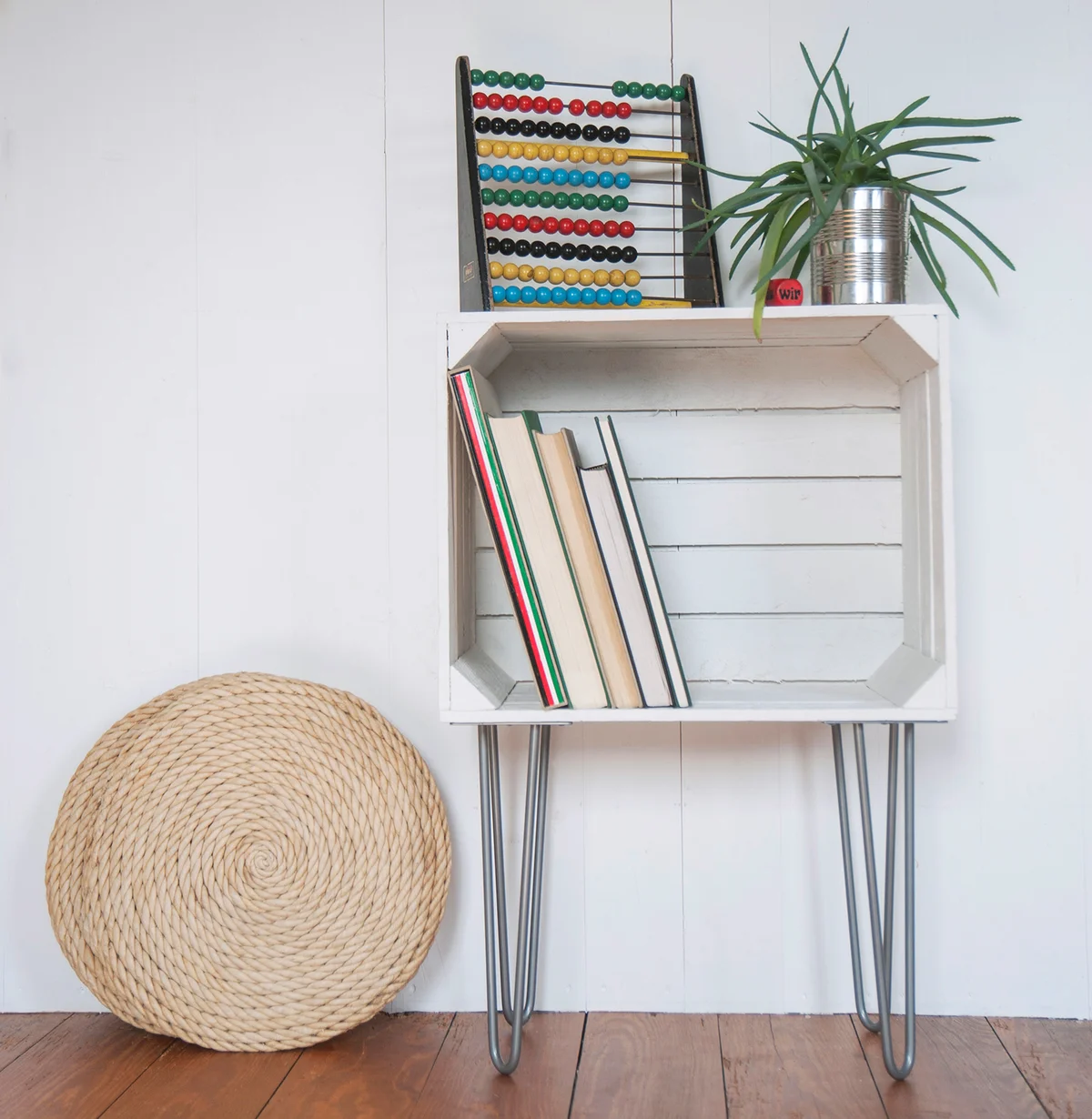 Fruit Crate Book Shelf