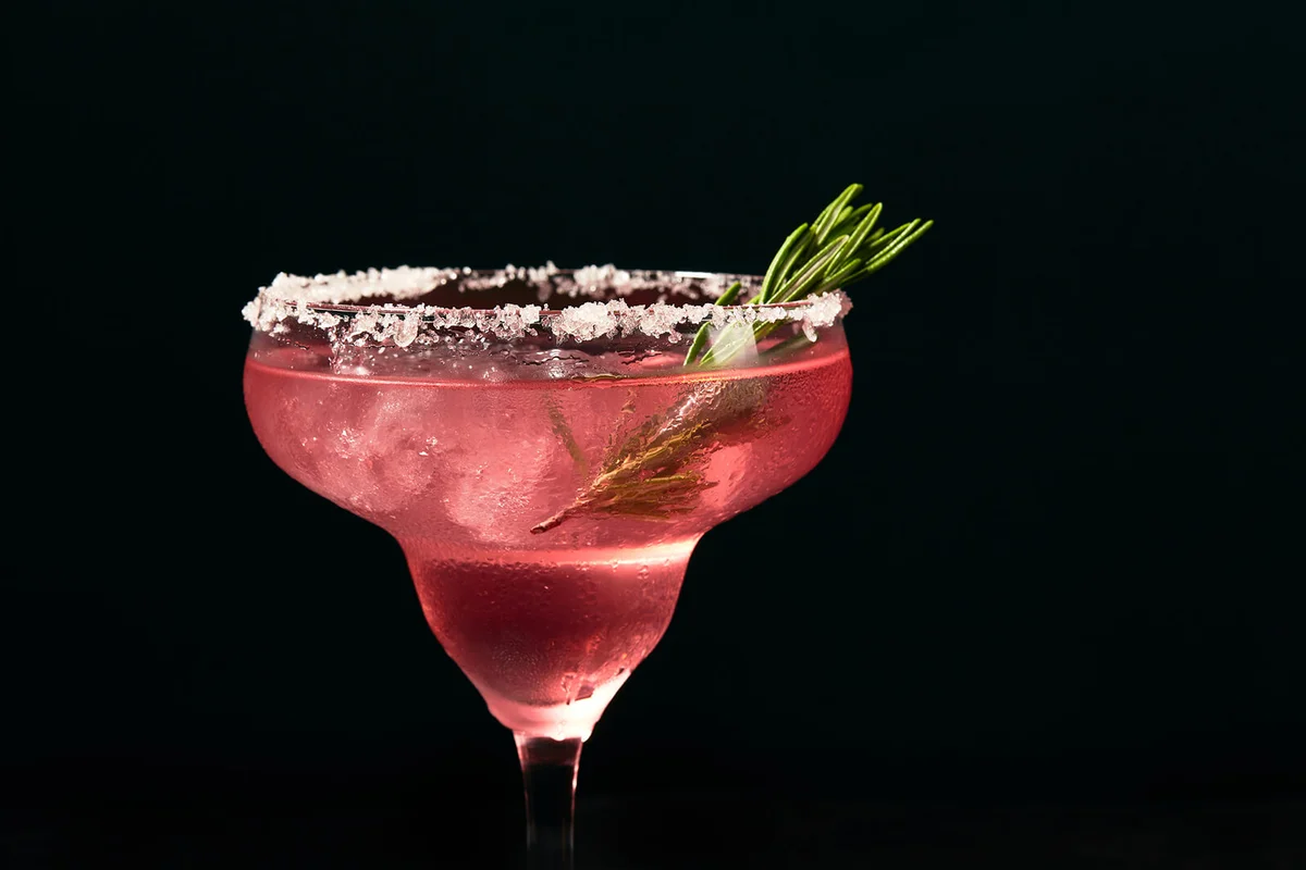 rosemary cocktail such as margarita