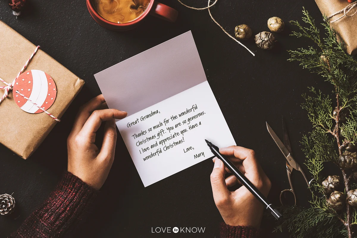 Christmas Thank You Ideas for Other Relatives