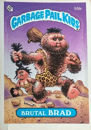 rare garbage pail cards Story Behind the Cards: Garbage Pail Kids