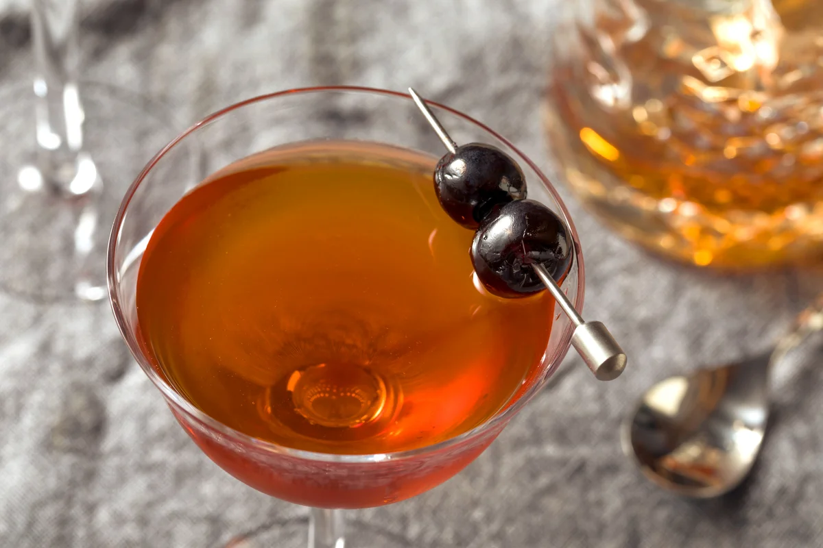 Añejo Manhattan Cocktail