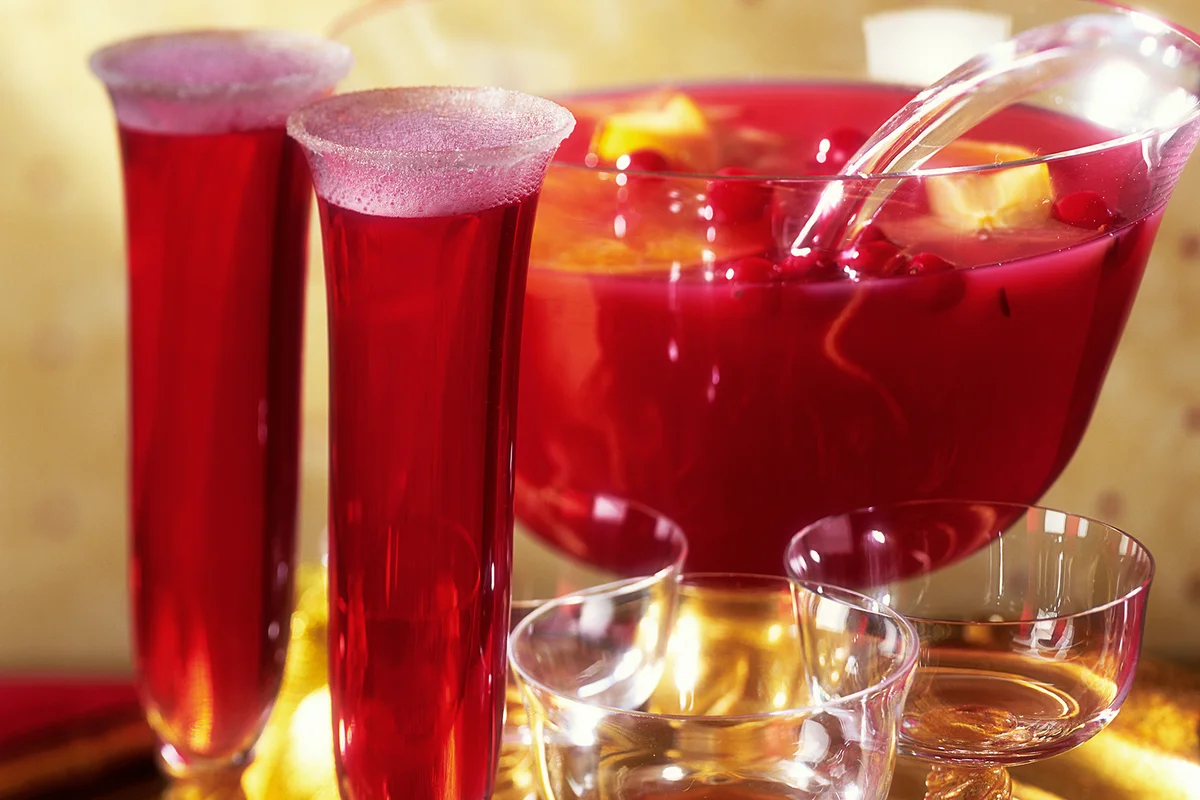 Sparkling Nonalcoholic Christmas Punch
