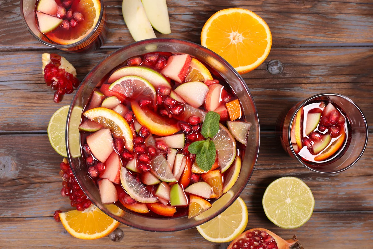 Nonalcoholic Christmas Brunch Punch