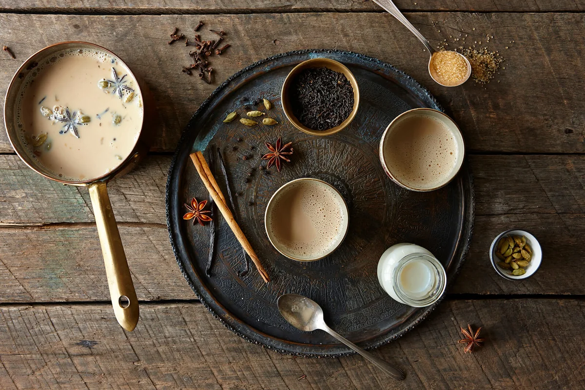 Homemade chai tea