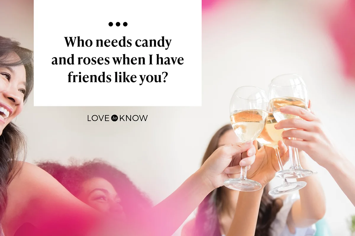 Sweet Captions About Valentine's Day for Friends