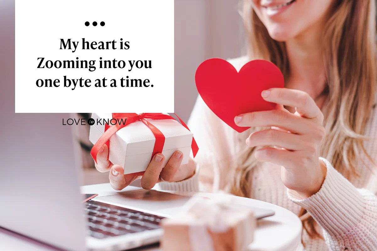Long Distance Valentine's Day Captions to Share