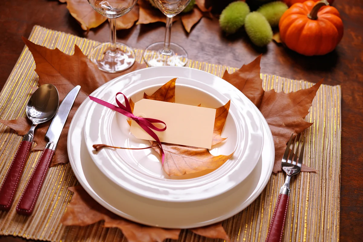 Leaf Tag Place Card