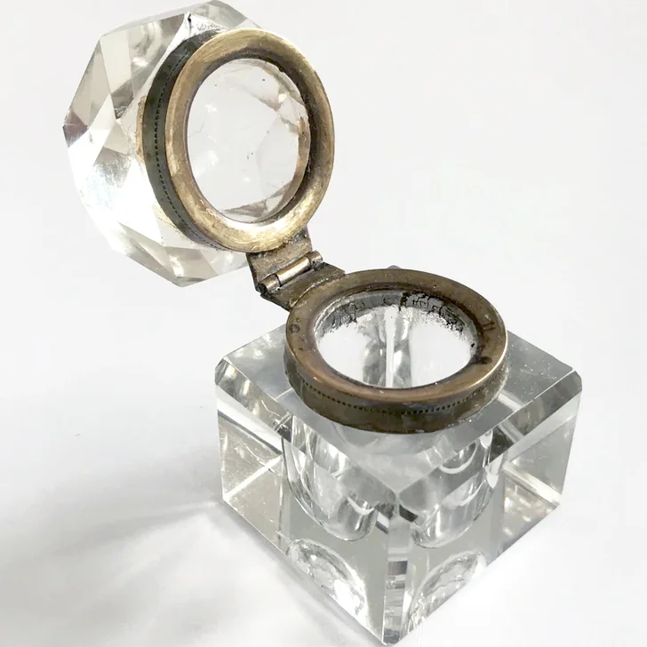 Antique Victorian inkwell