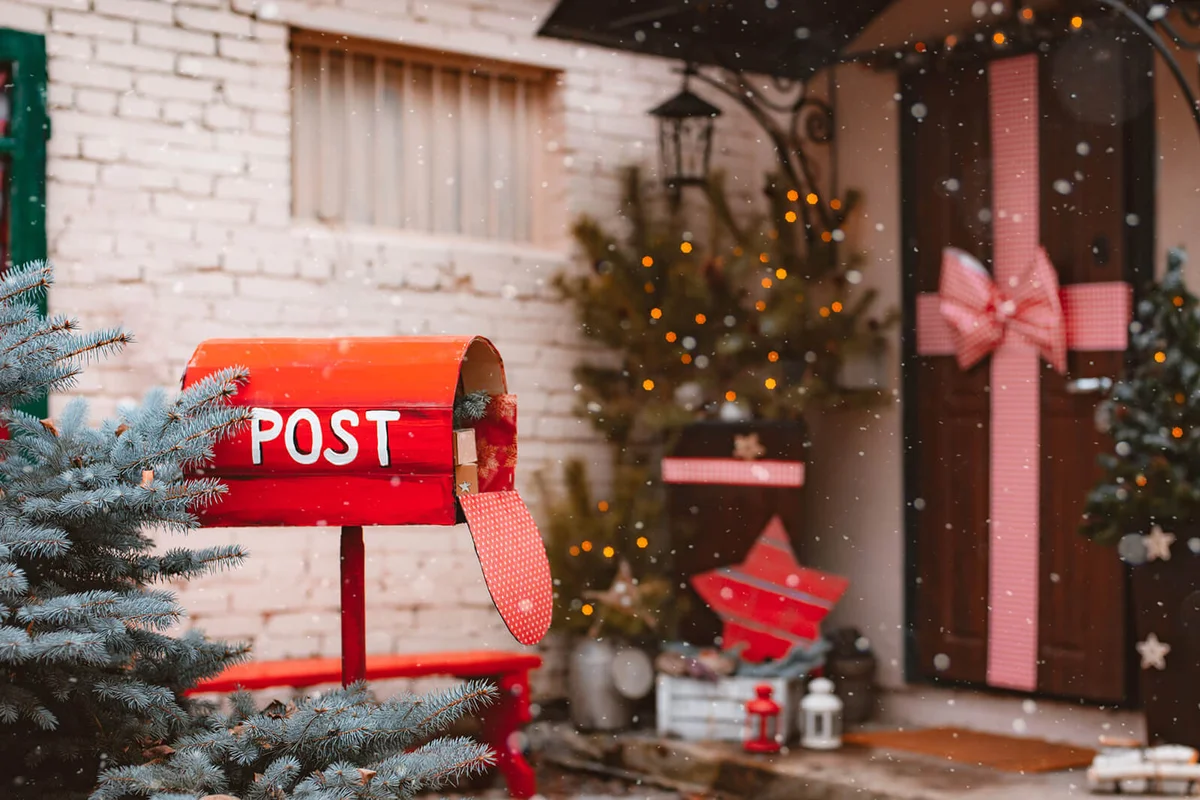 Festive Christmas decoration