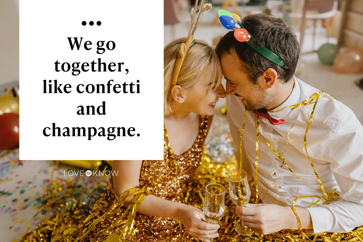 Romantic New Year's Captions for Any Couple