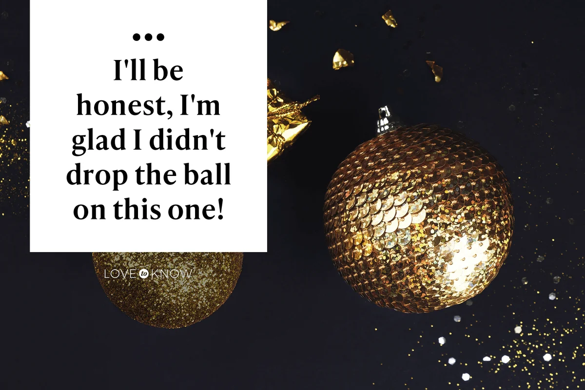 Funny New Year's Caption for Couples