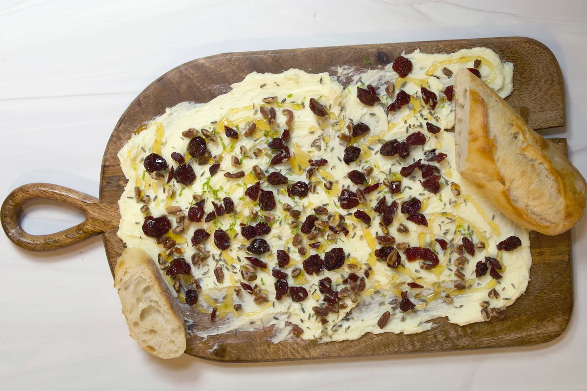 Cranberry Ginger Butter Board
