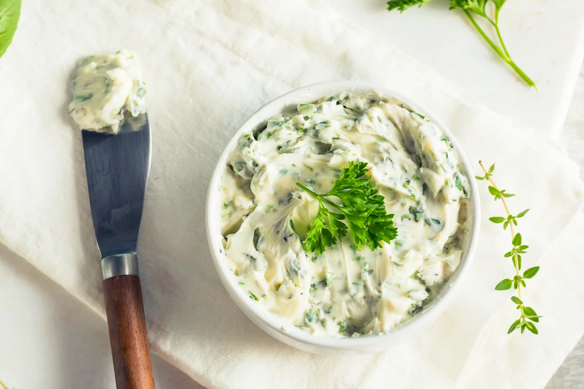 Homemade Organic Herb Butter