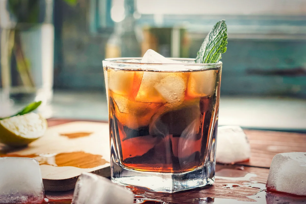 Dark spiced rum
