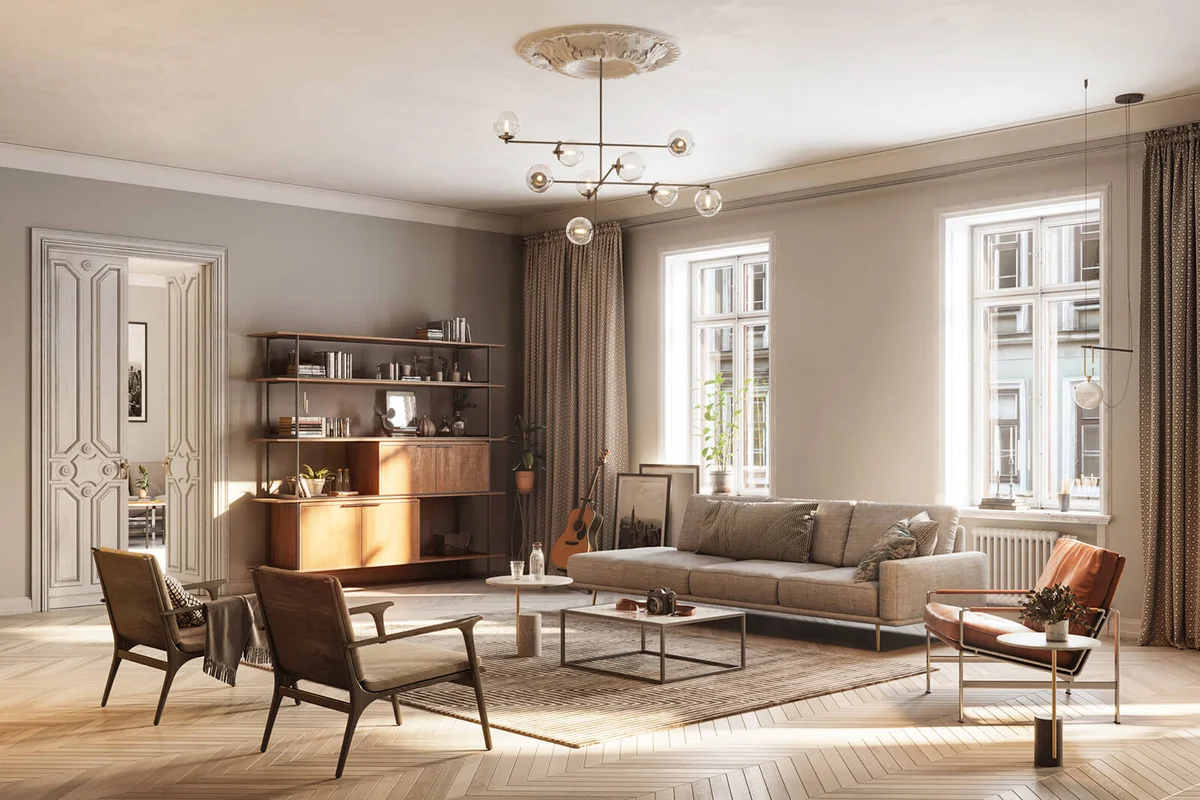 Full Furnished living Room