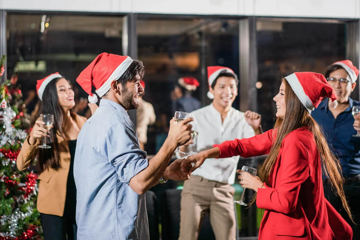 Christmas party in office