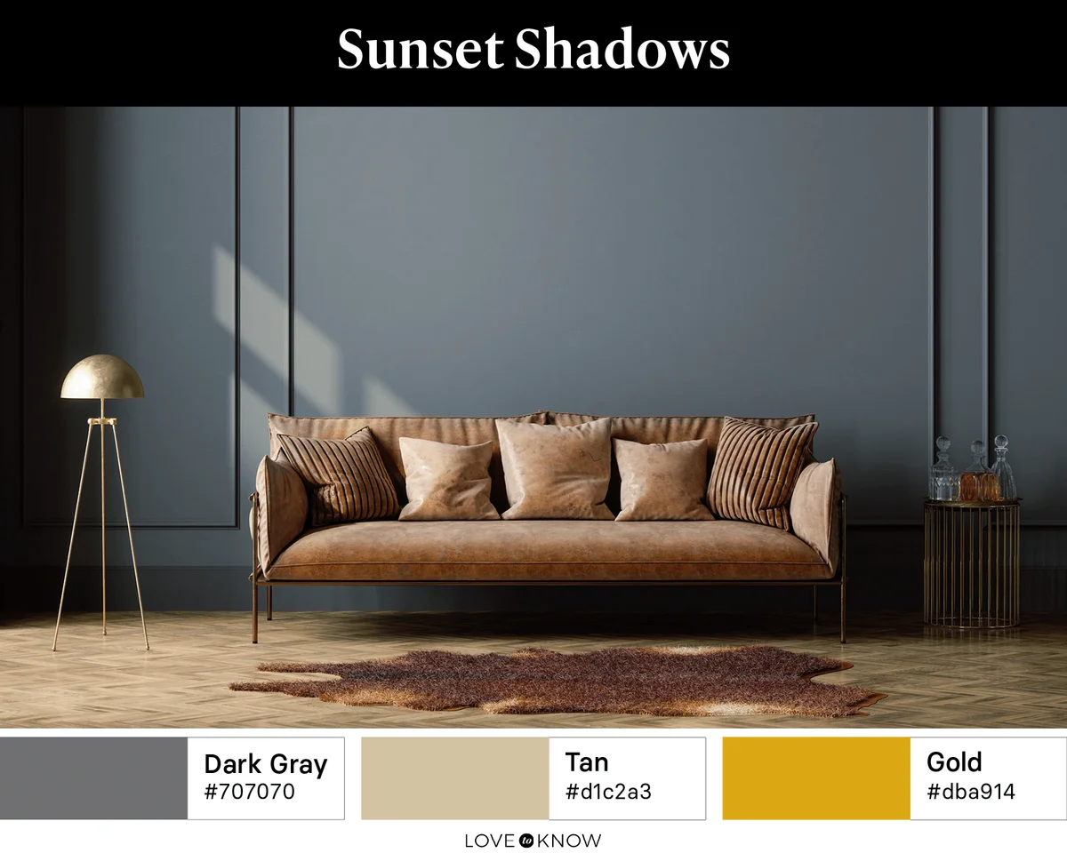 Sunset Shadows Color Palette