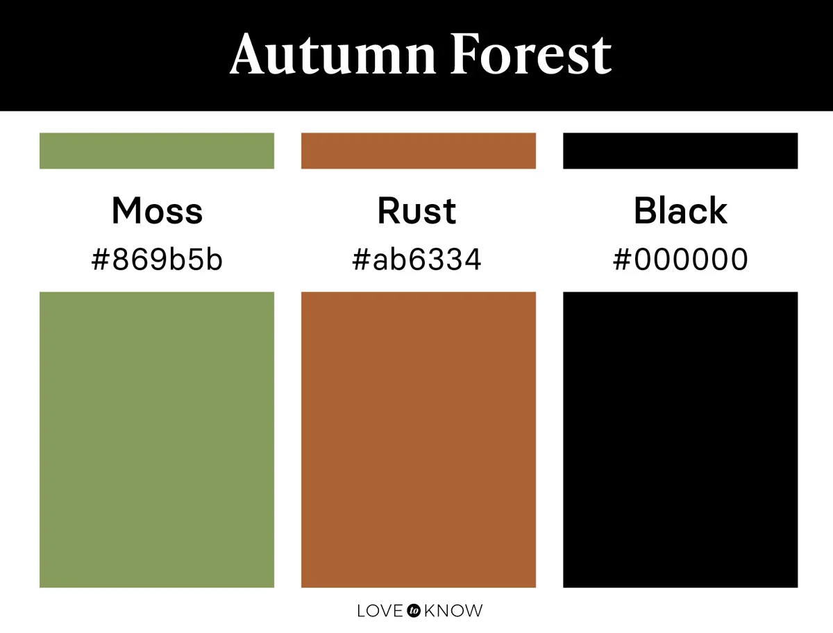 Autumn Forest Color Palette