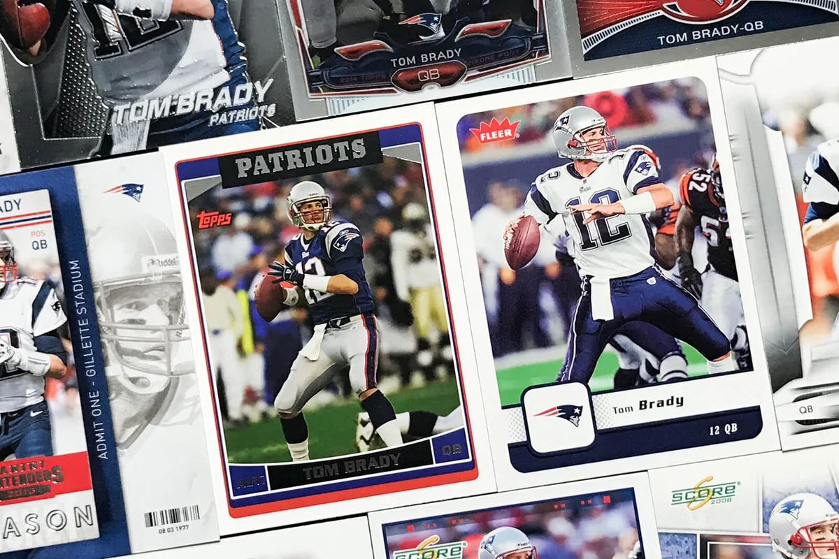Tom Brady New England Patriots football cards