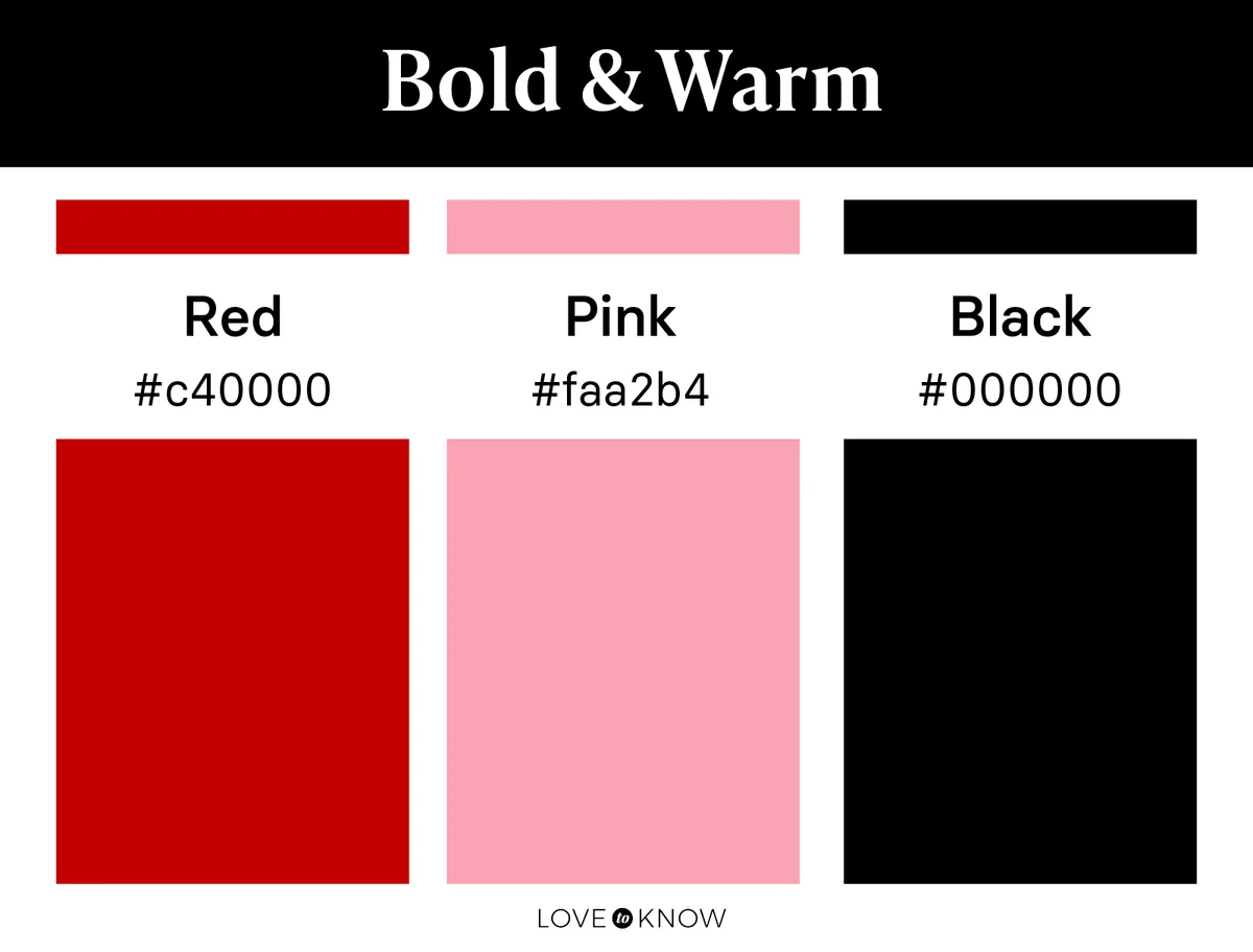Bold & warm color palette