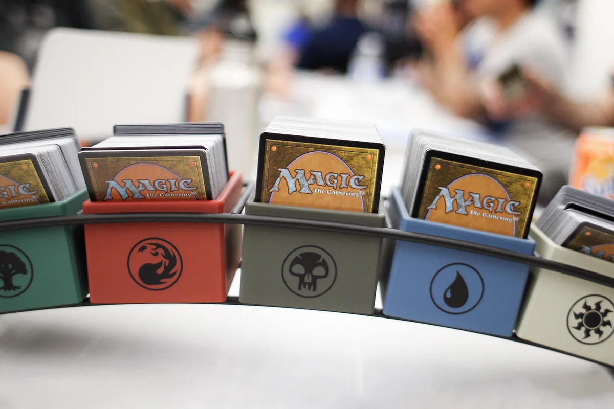 A tray with Magic the Gathering cards | Getty Editorial Use