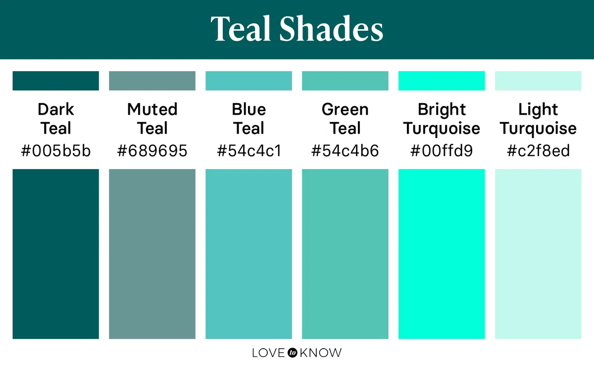 Teal Shades