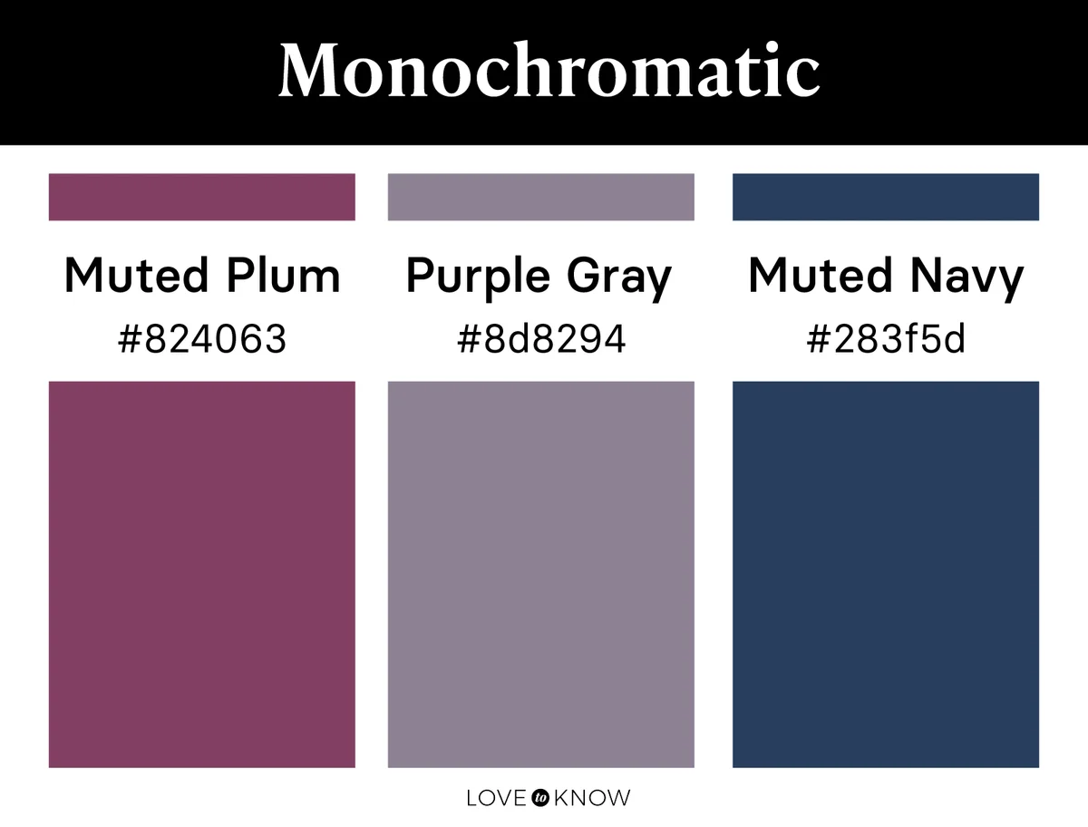 Monochrome Color Palette