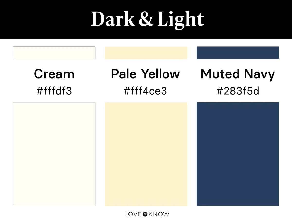 Mix Dark And Light Color Palette