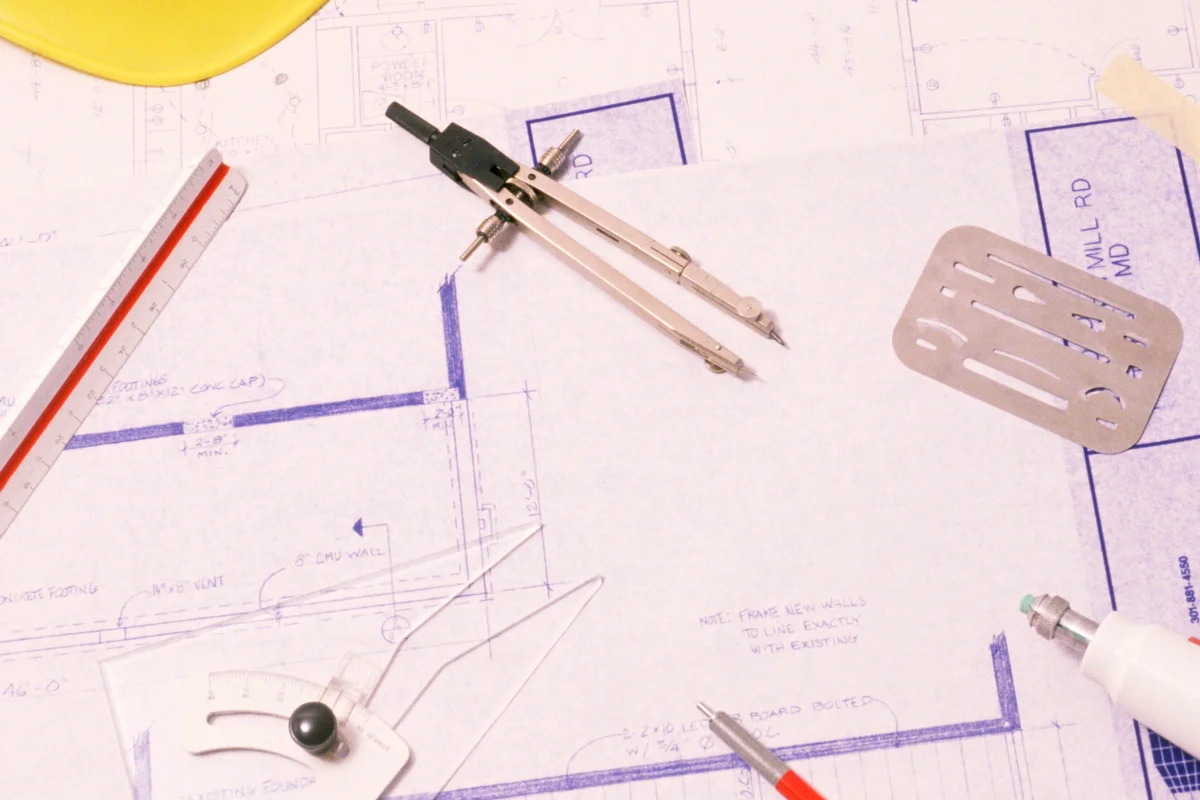 Eraser shield and other architectural materials
