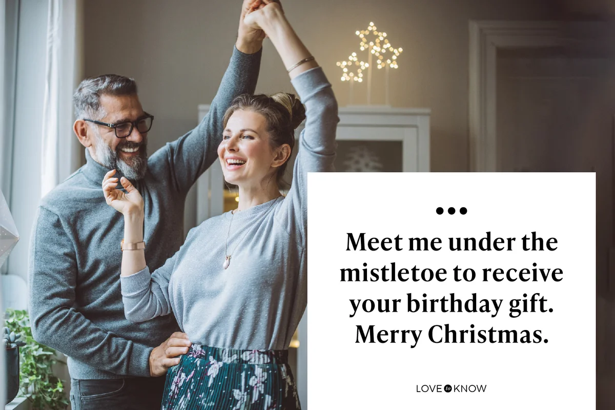 Mature couple for Christmas at home