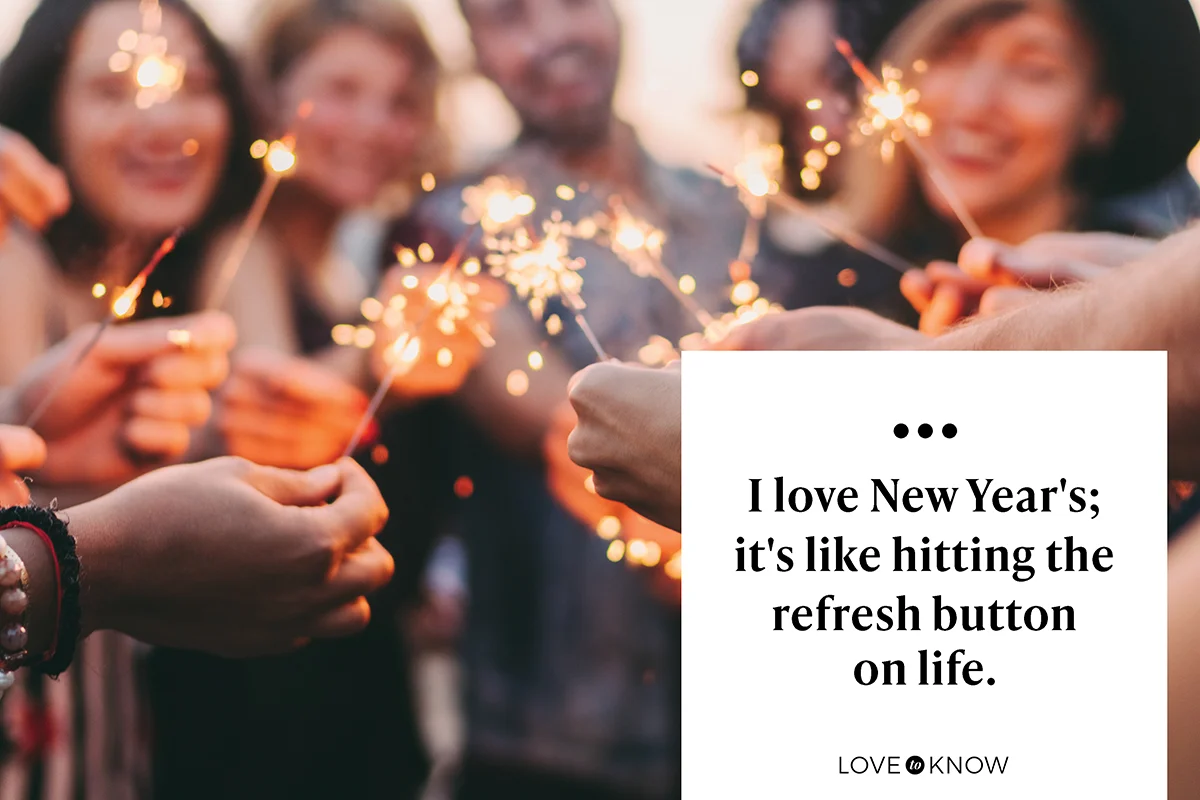 Friends celebrating New Year