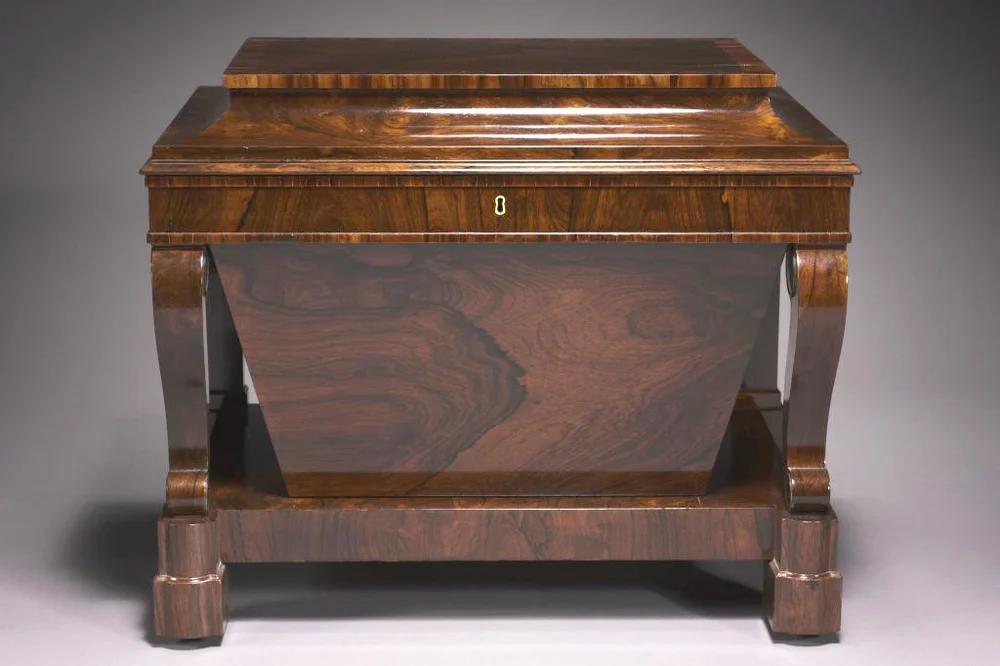 Cellarette, c. 1840. Firm of Duncan Phyfe and Son