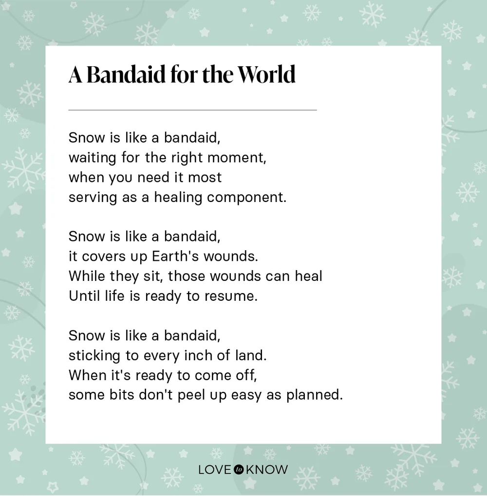 A Bandaid for the World Poem