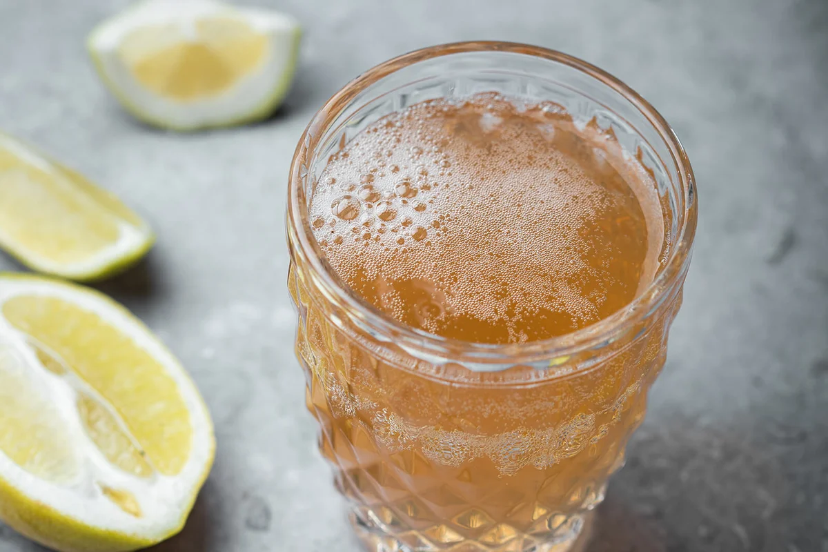 Kombucha mule mocktail