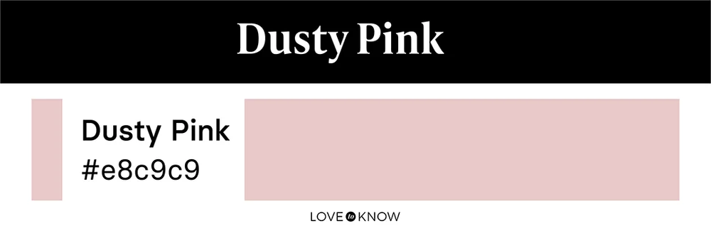Dusty Pink Color Palette