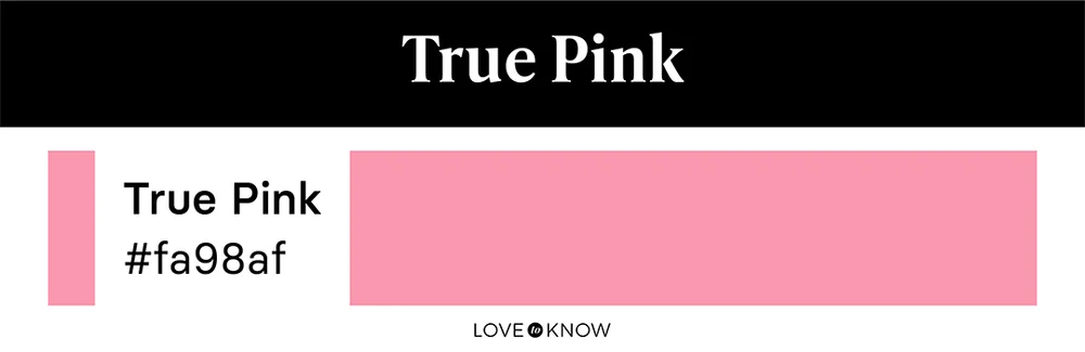 True Pink Color Palette