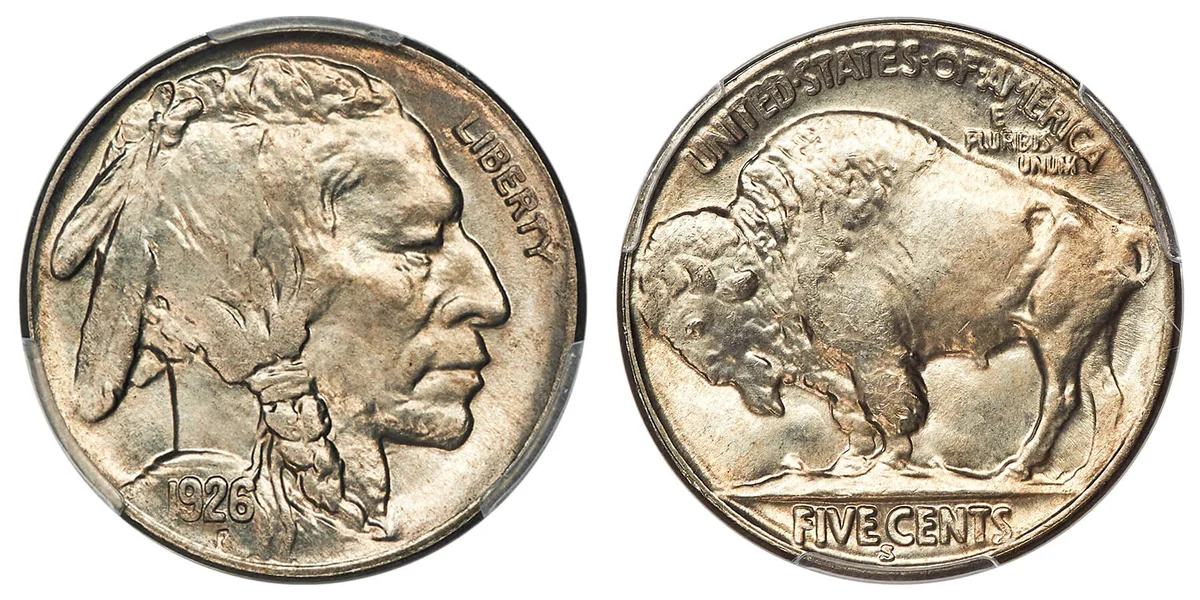 1926-S Buffalo Nickel