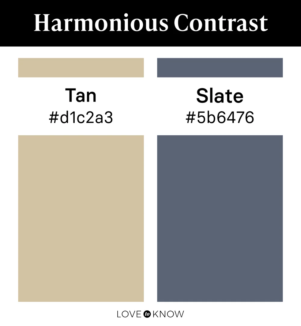 Harmonious Contrast Color Palette