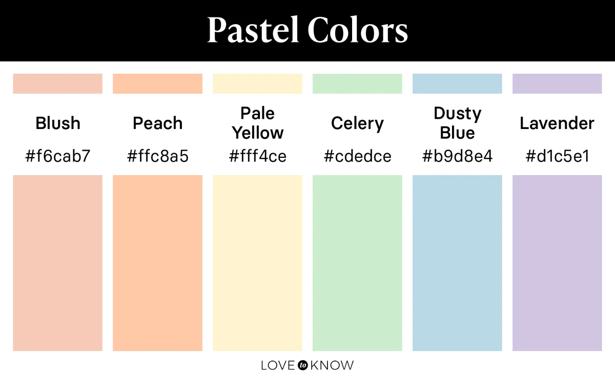 Pastel Colors