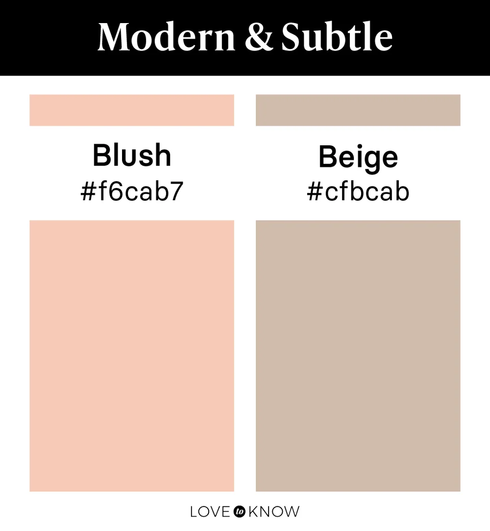 Modern & Subtle Color Palette