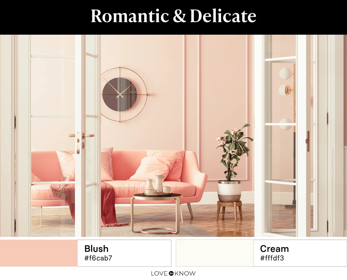 Romantic & Delicate Color Palette