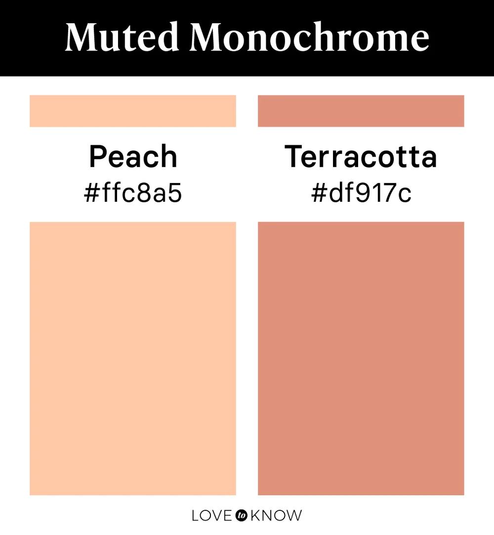 Muted Monochrome Color Palette