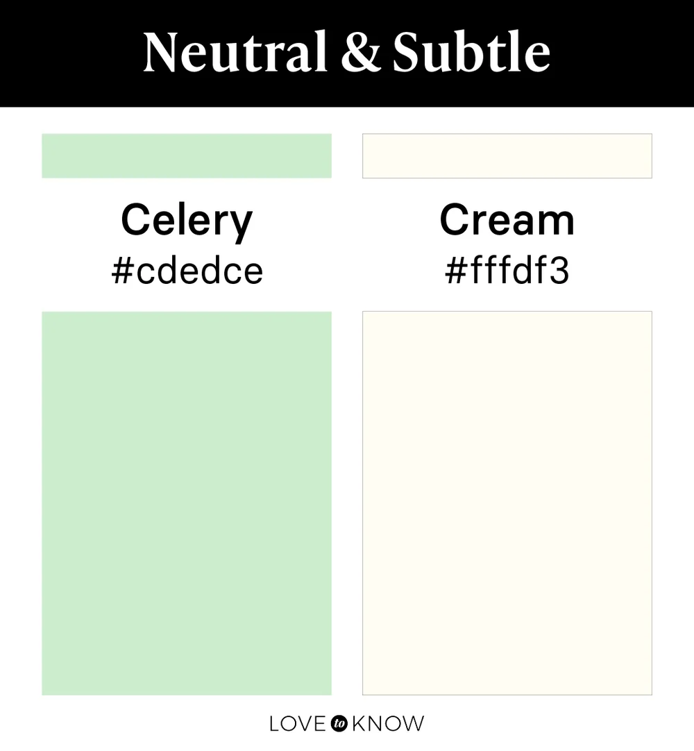 Neutral & Subtle Color Palette