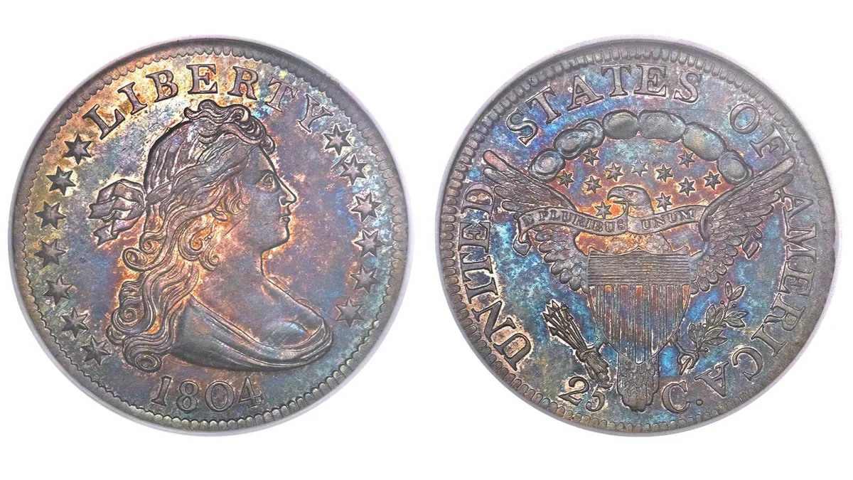 1804 Draped Bust Quarter