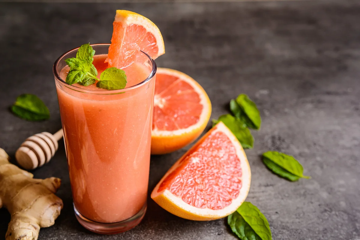 Virgin Grapefruit Ginger Beer Mocktail