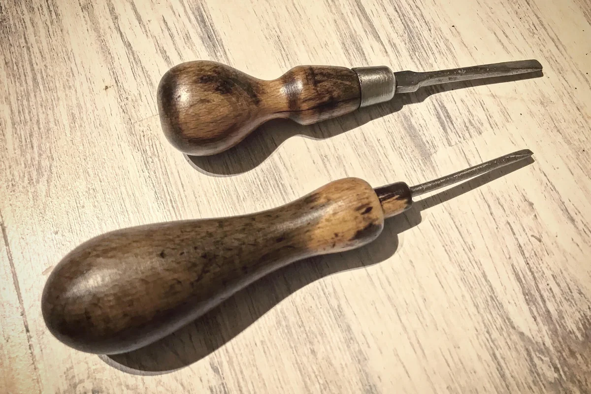 Vintage Bradawl and screwdriver