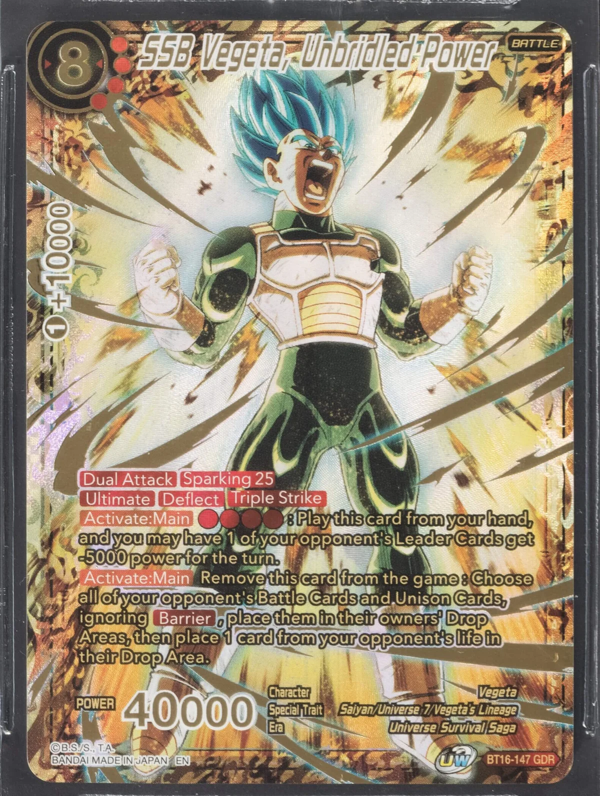 Dragon Ball Super SSB Vegeta, Unbridled Power 147