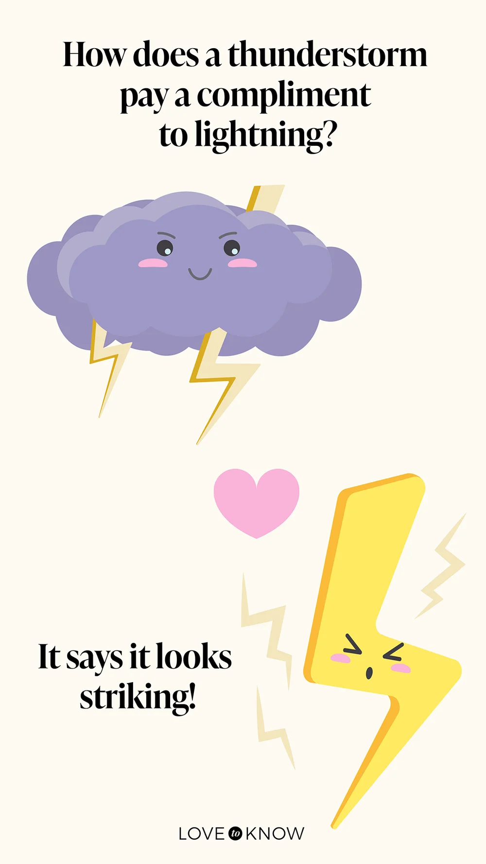 Valentine's joke about thunderstorms